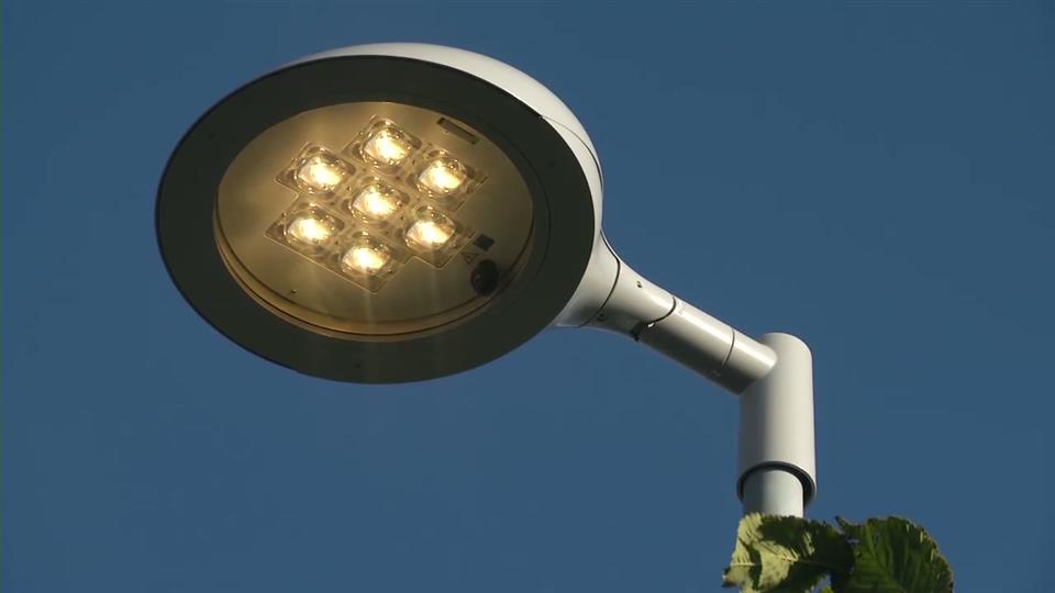 LED-belysning på hele Bornholm